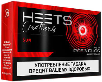 Стики HEETS Creations SUN (Летние Фрукты) красный
