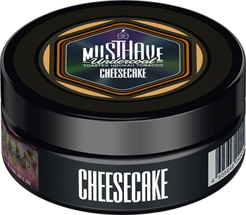 Табак Кальянный Must Have Undercoal Cheesecake (Лимон,Молоко,Сливки, Печенье, Пирог, Творог) (х25гр)