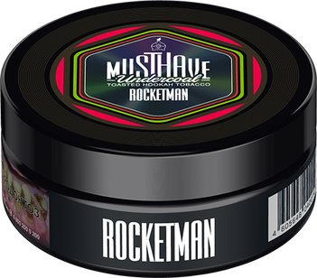 Табак Кальянный Must Have Undercoal Rocketman (Газировка, Грейпфрут, Земляника, Киви) (х25гр)