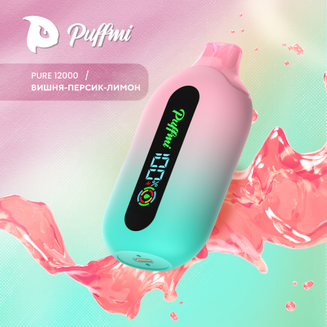 Puffmi PURE V2 Cherry Peach Lemon (Вишня Персик Лимон) 12000 затяжек
