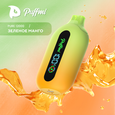 Puffmi PURE V2 Green Mango (Зеленое Манго) 12000 затяжек
