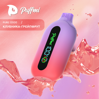 Puffmi PURE V2 Strawberry Grapefruit ( Клубника Грейпфрут) 12000 затяжек