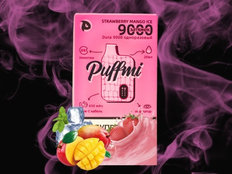 PuffMi DURA V2 Клубника Манго Лёд 9000 затяжек
