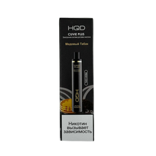 HQD Cuvie PLUS Медовый Табак 1200 затяжек