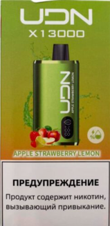 UDN X Appel Strawberry Lemon 13000 затяжек