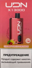 UDN X Cherry Peach Lemonade 13000 затяжек