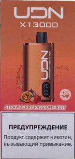 UDN X Strawberry Passion Fruit 13000 затяжек