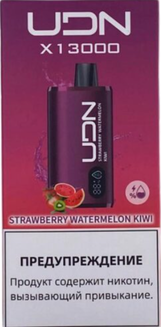 UDN X Strawberry Watermelon Kiwi 13000 затяжек