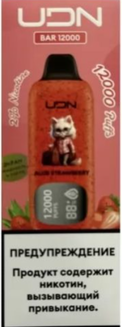 UDN BAR Aloe Strawberry 12000 затяжек