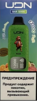 UDN BAR Passionfruit Orange Guava 12000 затяжек
