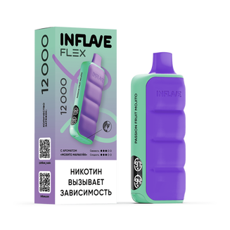 INFLAVE FLEX Мохито Маракуйя 12000 затяжек