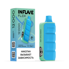 INFLAVE FLEX Яблоко Энергетик 12000 затяжек