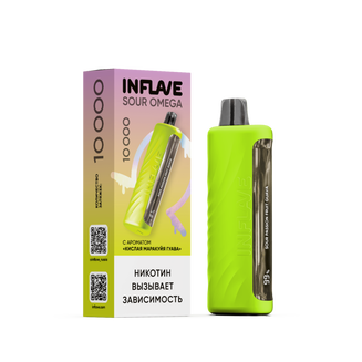 INFLAVE OMEGA Кислая Маракуйя Гуава 10000 затяжек