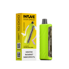 INFLAVE OMEGA Кислый Лимон Лайм 10000 затяжек