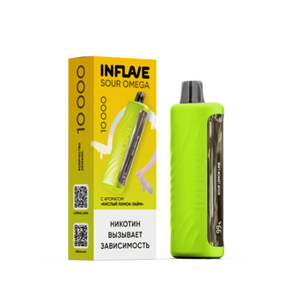 INFLAVE OMEGA Кислый Лимон Лайм 10000 затяжек