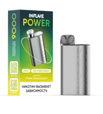 INFLAVE POWER Лайм Лемонграсс 9000 затяжек