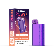INFLAVE POWER Энергетик Лесные Ягоды 9000 затяжек