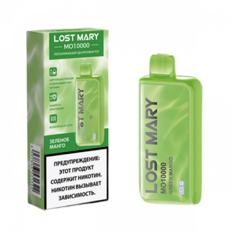 LOST MARY MO Зелёное Манго 10000 затяжек