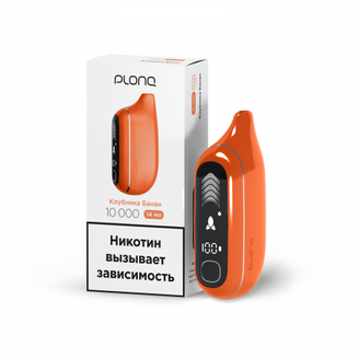 PLONQ MAX PRO Клубника Банан 10000 затяжек