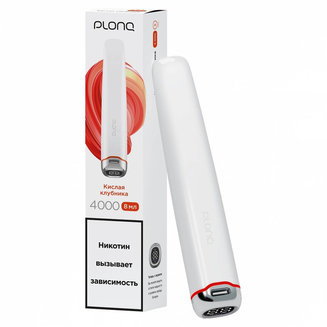 PLONQ PLUS PRO Кислая Клубника 4000 затяжек