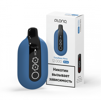 PLONQ ULTRA Голубика Мята 12000 затяжек