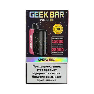 GEEKBAR PULSE Арбуз Лёд 25 000 затяжек