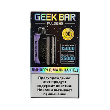 GEEKBAR PULSE Виноград Малина Лёд 25 000 затяжек