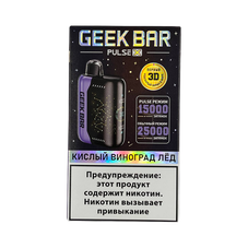 GEEKBAR PULSE Кислый Виноград Лёд 25 000 затяжек