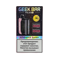 GEEKBAR PULSE Клубника Банан 25 000 затяжек