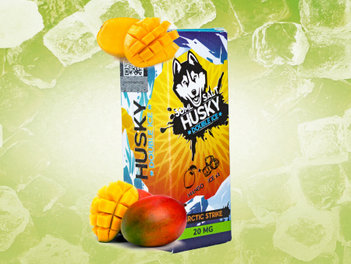 Жидкость HUSKY double ice salt STRONG ARCTIC STRIKE Лед Манго 30 мл