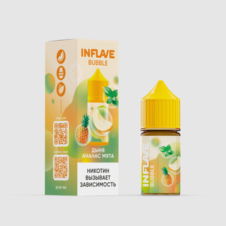 Жидкость INFLAVE BUBBLE Дыня Ананас Мята
