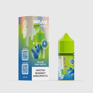 Жидкость INFLAVE BUBBLE Кислый Киви Кактус