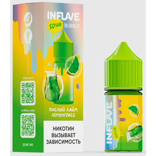 Жидкость INFLAVE BUBBLE Кислый Лайм Лемонграсс
