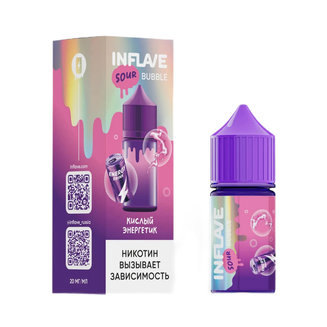 Жидкость INFLAVE BUBBLE Кислый Энергетик