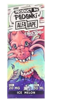 Жидкость Podonki Alfa Vape Дыня 30 мл