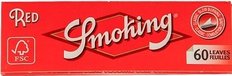 Бумага SMOKING REGULAR RED (x60) З