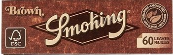 Бумага SMOKING REGULAR BROWN (x60) З
