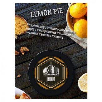 Табак Кальянный Must Have Undercoal Lemon Pie (Лимонный Пирог) (х25гр)