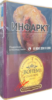Сигареты BOHEM cigar mini Aroma