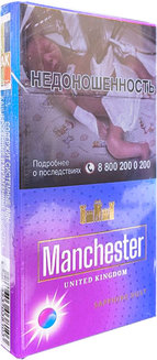Сигареты Manchester Saphire Dust Super Slims